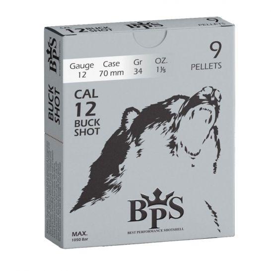 BPS 12 GA 2.75IN 1.2 OZ 00 BUCKSHOT 10 RD/BOX