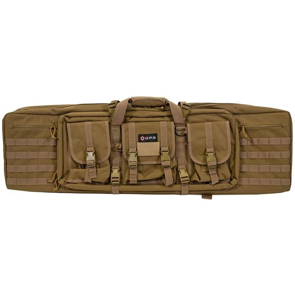 GPS Tactical Double Rifle Case 42IN FDE