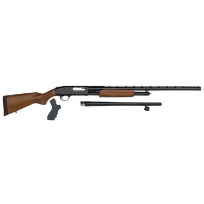 MOSSBERG 500 12GA 28IN + 18IN COMBO WOOD