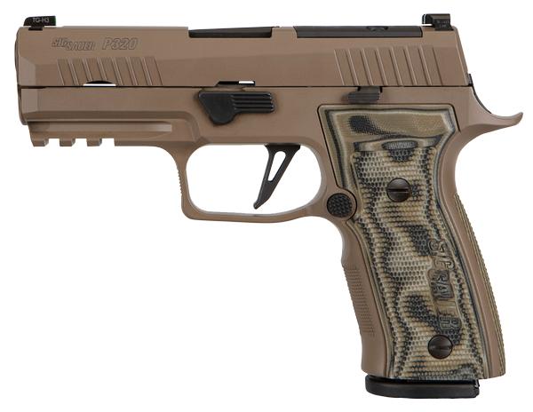 SIG SAUER P320 AGX SCORPION 9MM 3.9IN 17RD - NOT CA LEGAL