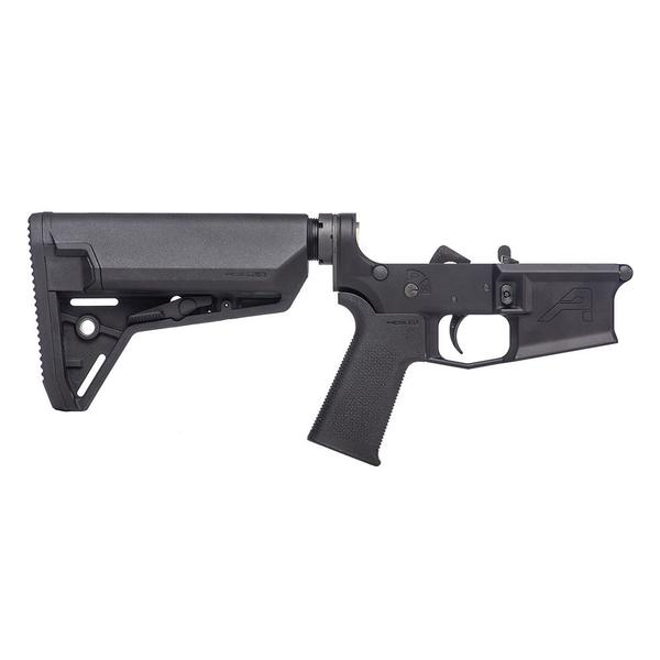 AERO PRECISION M4E1 Complete Lower Receiver w/ MOE SL Grip & SL-S Carbine Stock ANODIZED BLACK